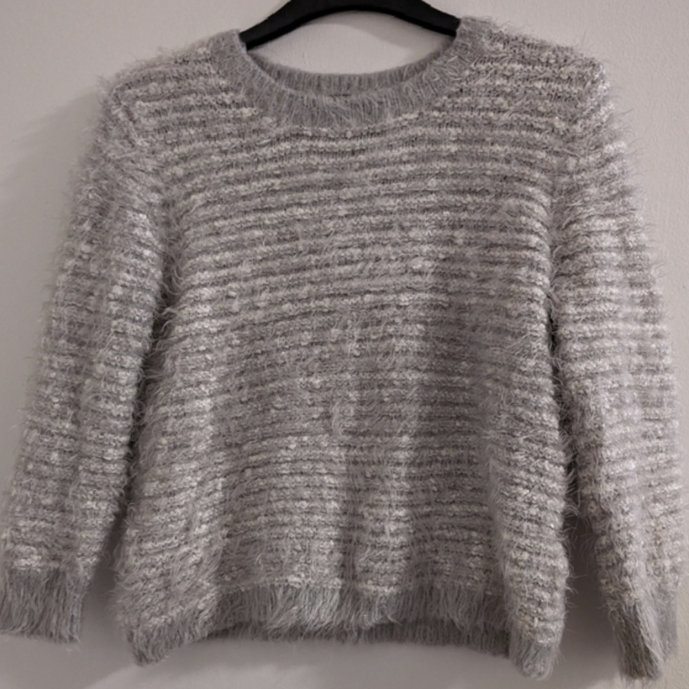 Textured Knit Sweater